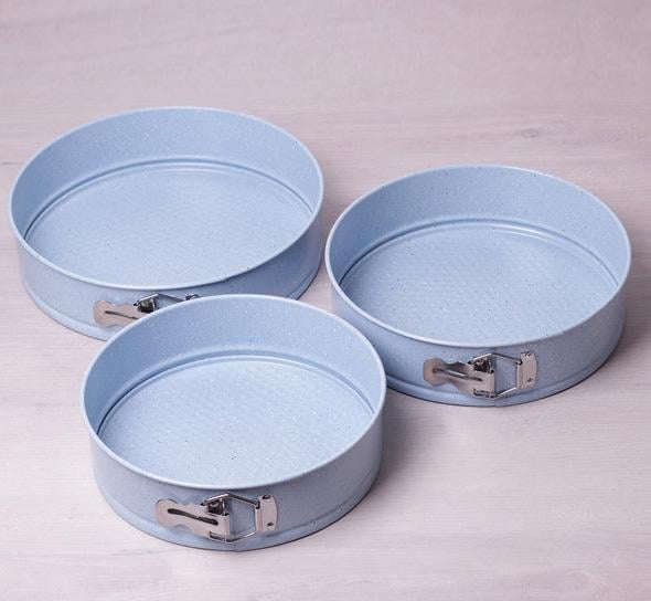 Набір роз'ємних форм 3шт Kamille Marble 24х26х28 см