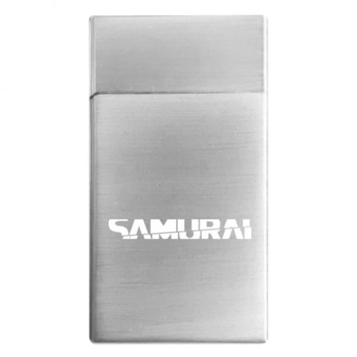 Зажигалка газовая Samurai Cyberpunk Серебряный (12864797-49-141671)