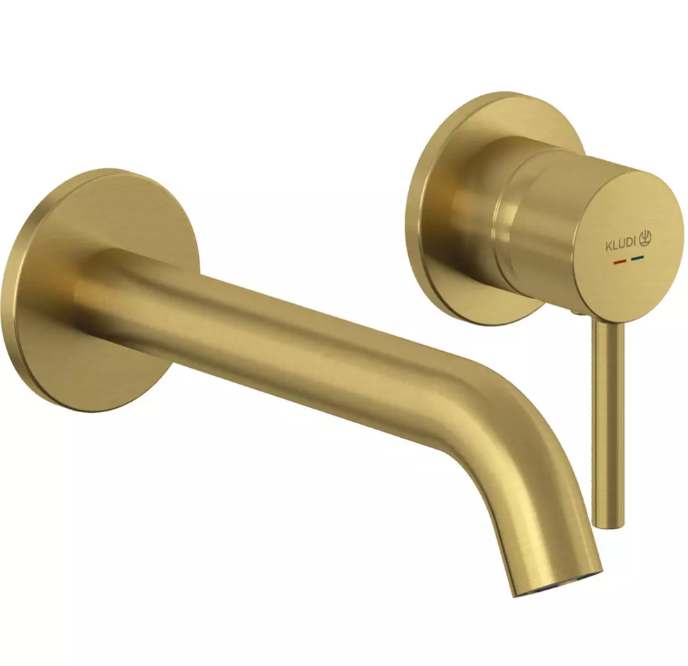 Смеситель скрытого монтажа для раковины Kludi Bozz 38245N076 Брашированное золото (34469543) Смеситель скрытого монтажа для раковины Kludi Bozz 38245N076 Брашированное золото (34469543)