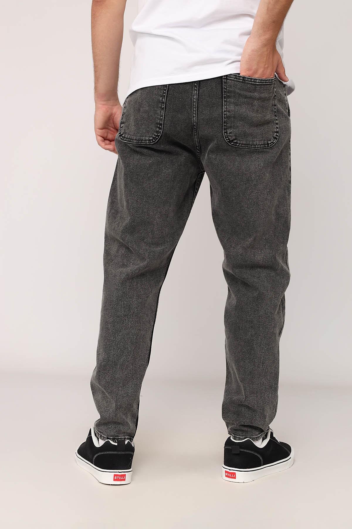 Джинсы мужские Slouchy ЦБ-00280621 W33 Серый (SKT001076093)