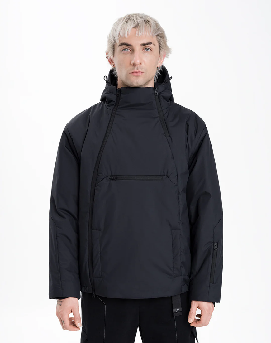 Анорак Puffer Zip down TA25 чоловічий ACT.1 чорний S Анорак Puffer Zip down TA25 чоловічий ACT.1 чорний S