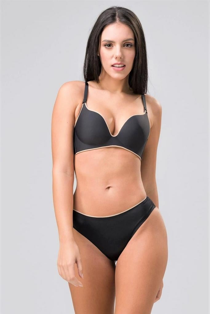 Труси сліпи жіночі Luna L Чорний (2808-чорн)