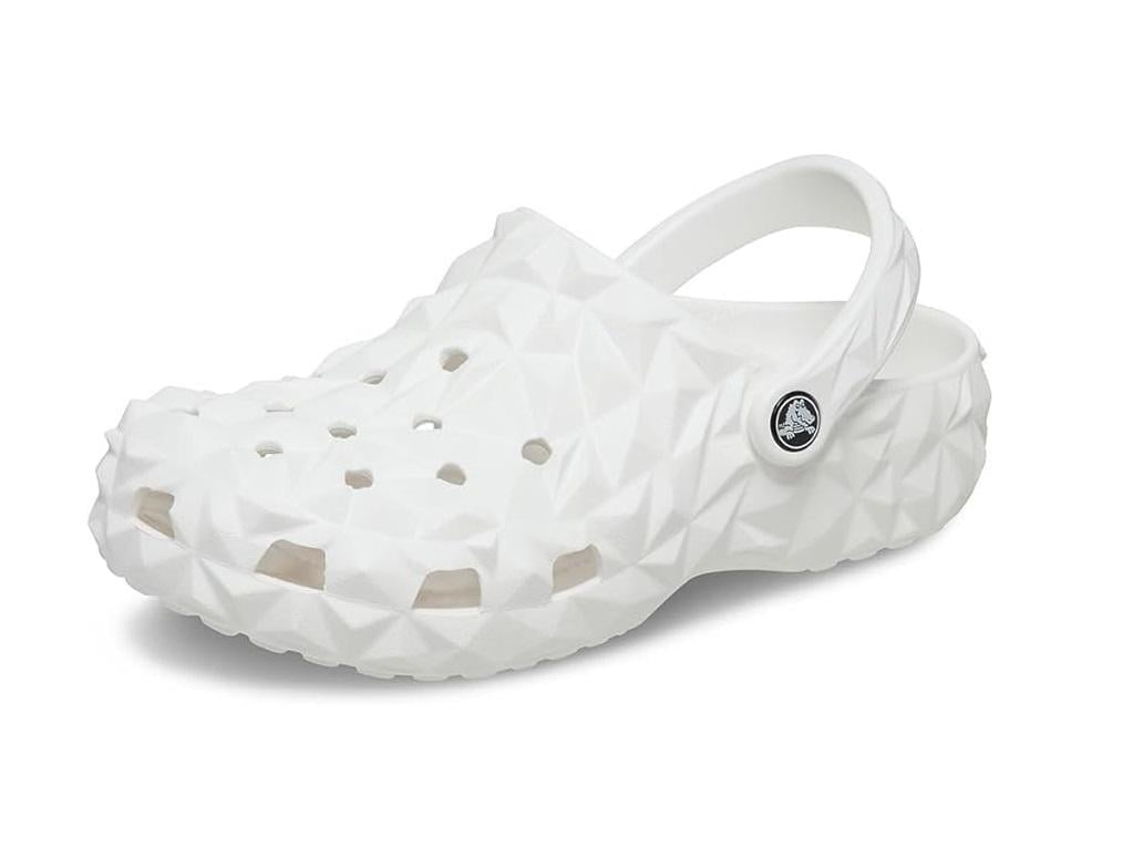 Сабо Crocs Classic Geometric Clog M7W9 р. 39/40 25 см White (209563) - фото 2