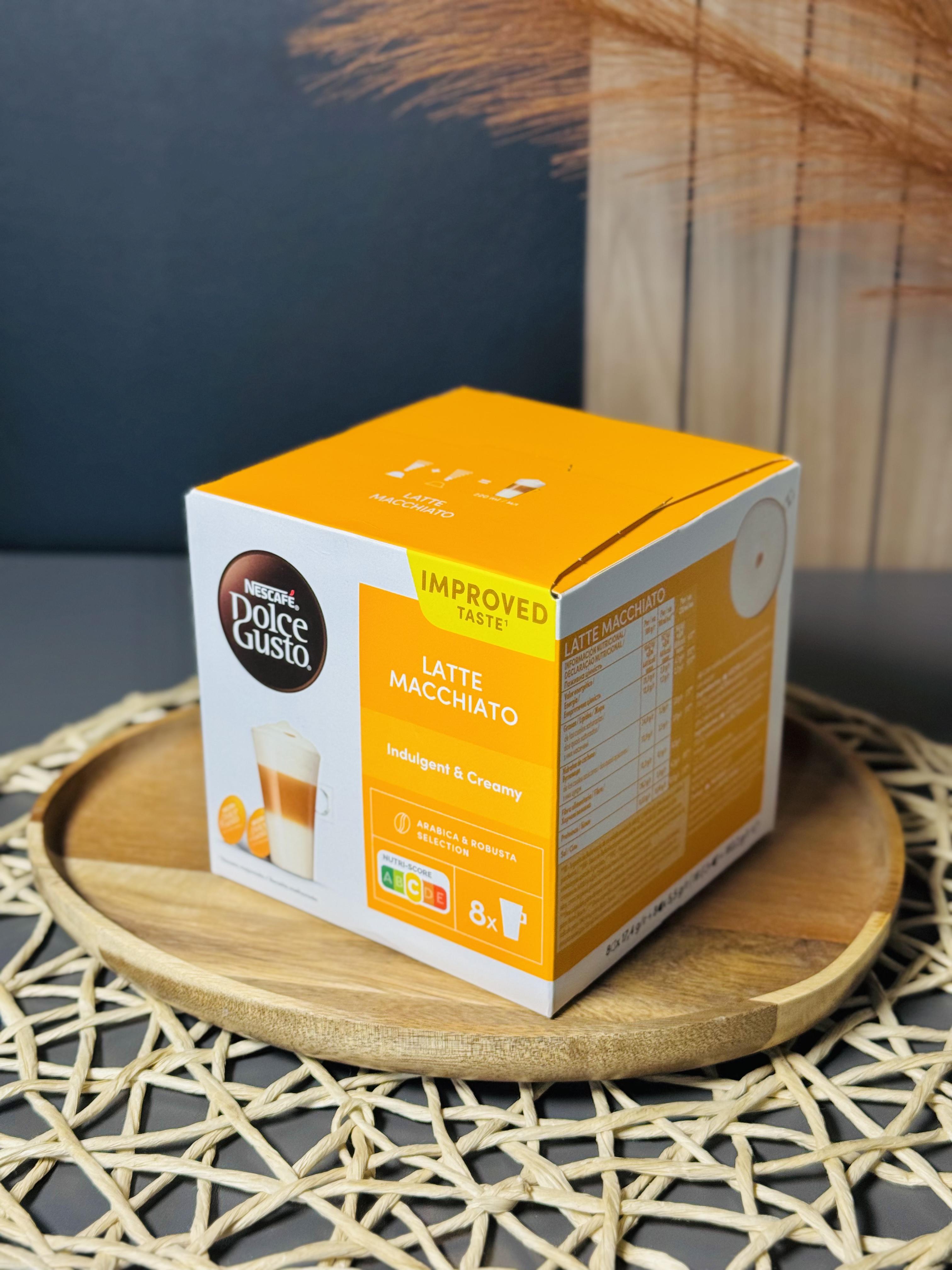 Кава в капсулах NESCAFE Dolce Gusto Latte Macchiato 16х8,5 Кава в капсулах NESCAFE Dolce Gusto Latte Macchiato 16х8,5