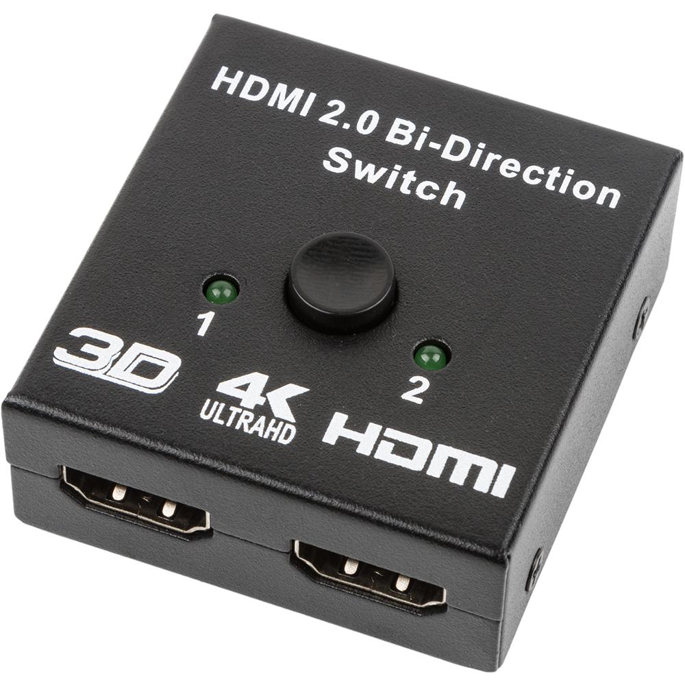 ᐉ Двунаправленный HDMI переключатель 4Sport Switcher 2to1 Black (WAZ ...