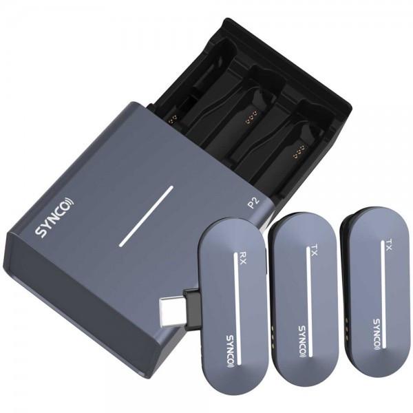 Микрофонная система беспроводная Type-C двойная Synco P2T (1931075864)