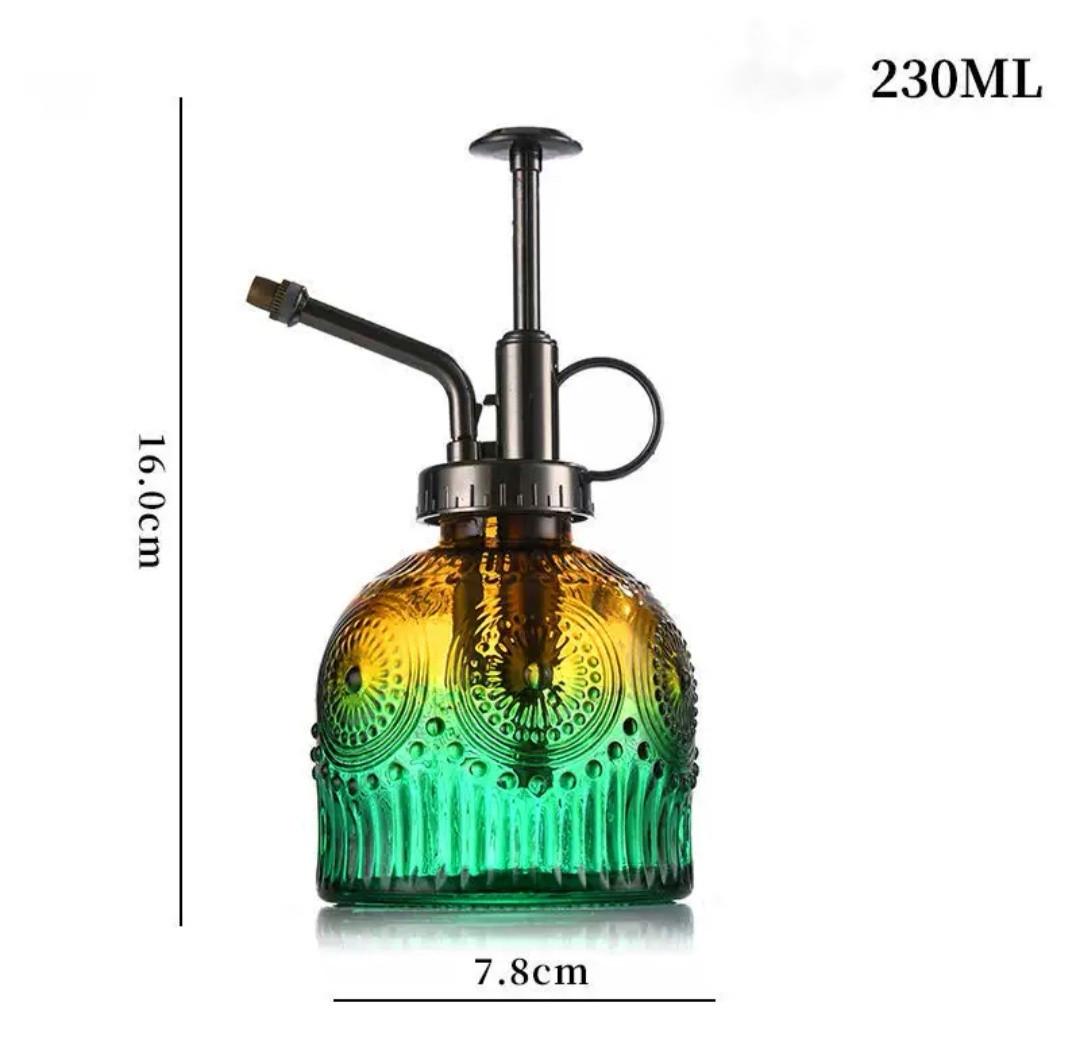 Опрыскиватель для комнатных растений винтажный 230 мл Зелено-коричневый/Сатин (14756434) - фото 4