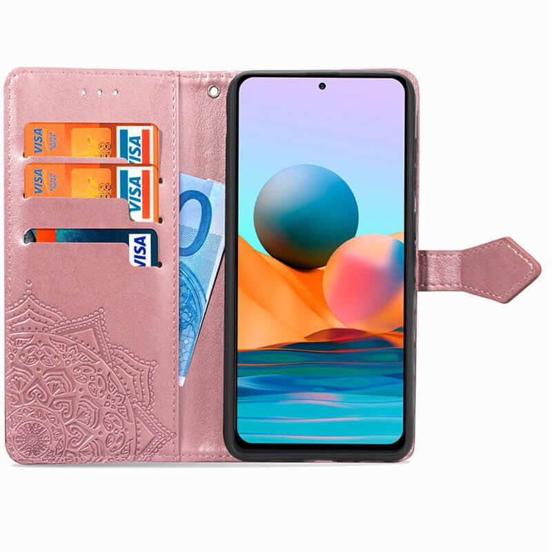 Шкіряний чохол (книжка) Art Case з візитницею для Xiaomi Redmi Note 10 Pro / 10 Pro Max - фото 4