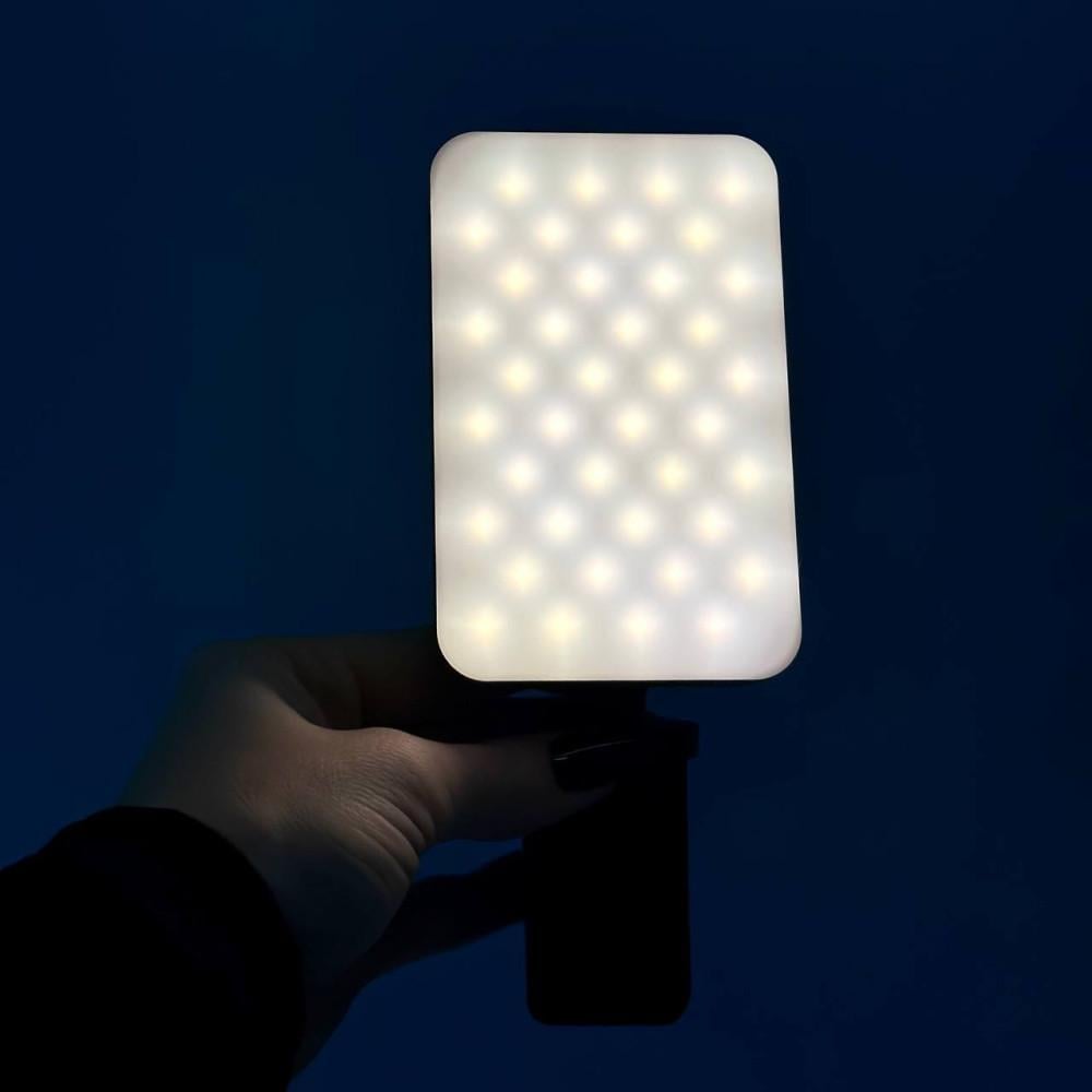 Видеосвет 2000 mAh/3000-6500 K 11х7 см (F-613) - фото 4 Видеосвет 2000 mAh/3000-6500 K 11х7 см (F-613) - фото 4