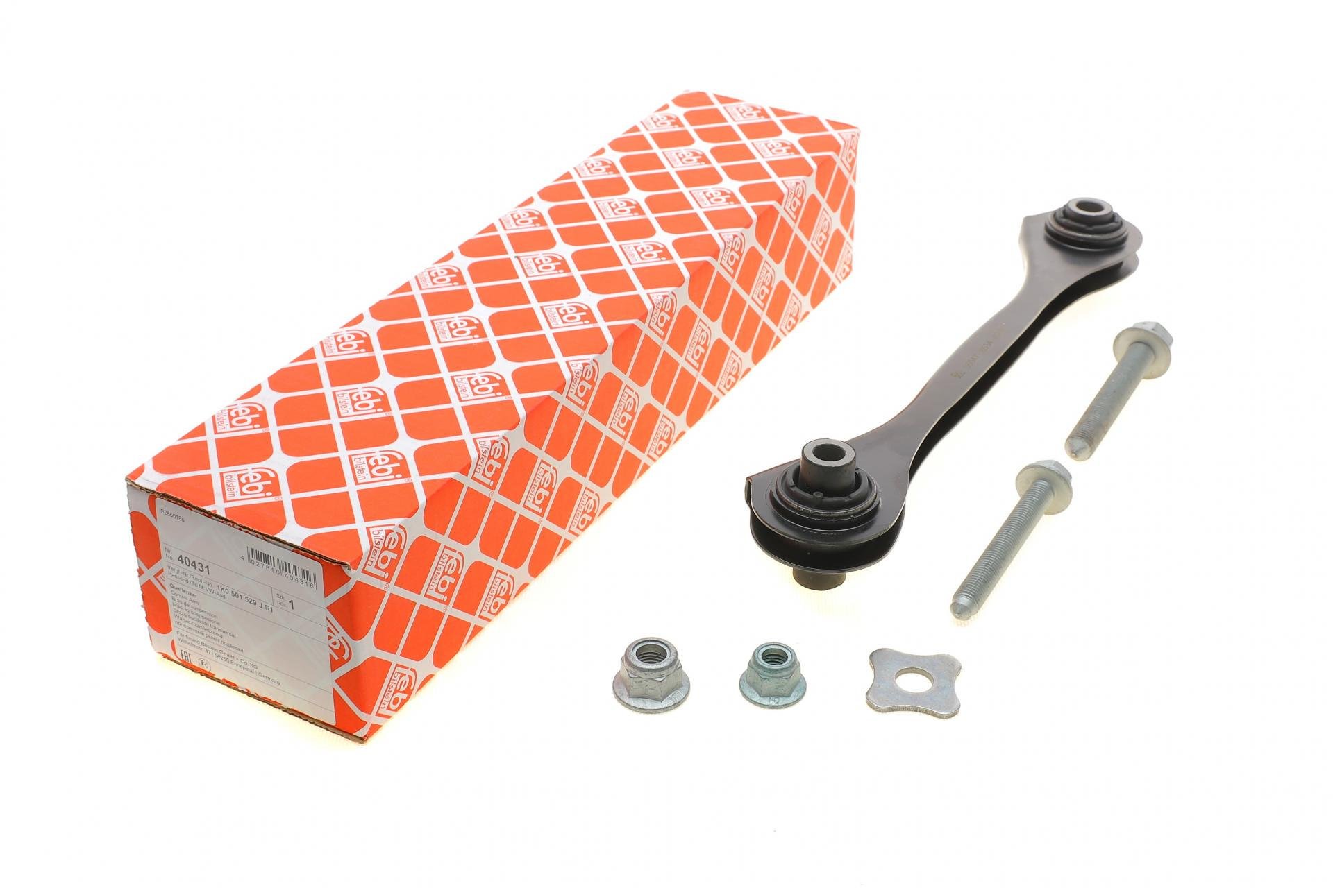 Важіль підвіски FEBI BILSTEIN задній/знизу/спереду Audi A3/Skoda Octavia/SuperB/VW Golf/Touran 03- (40431)