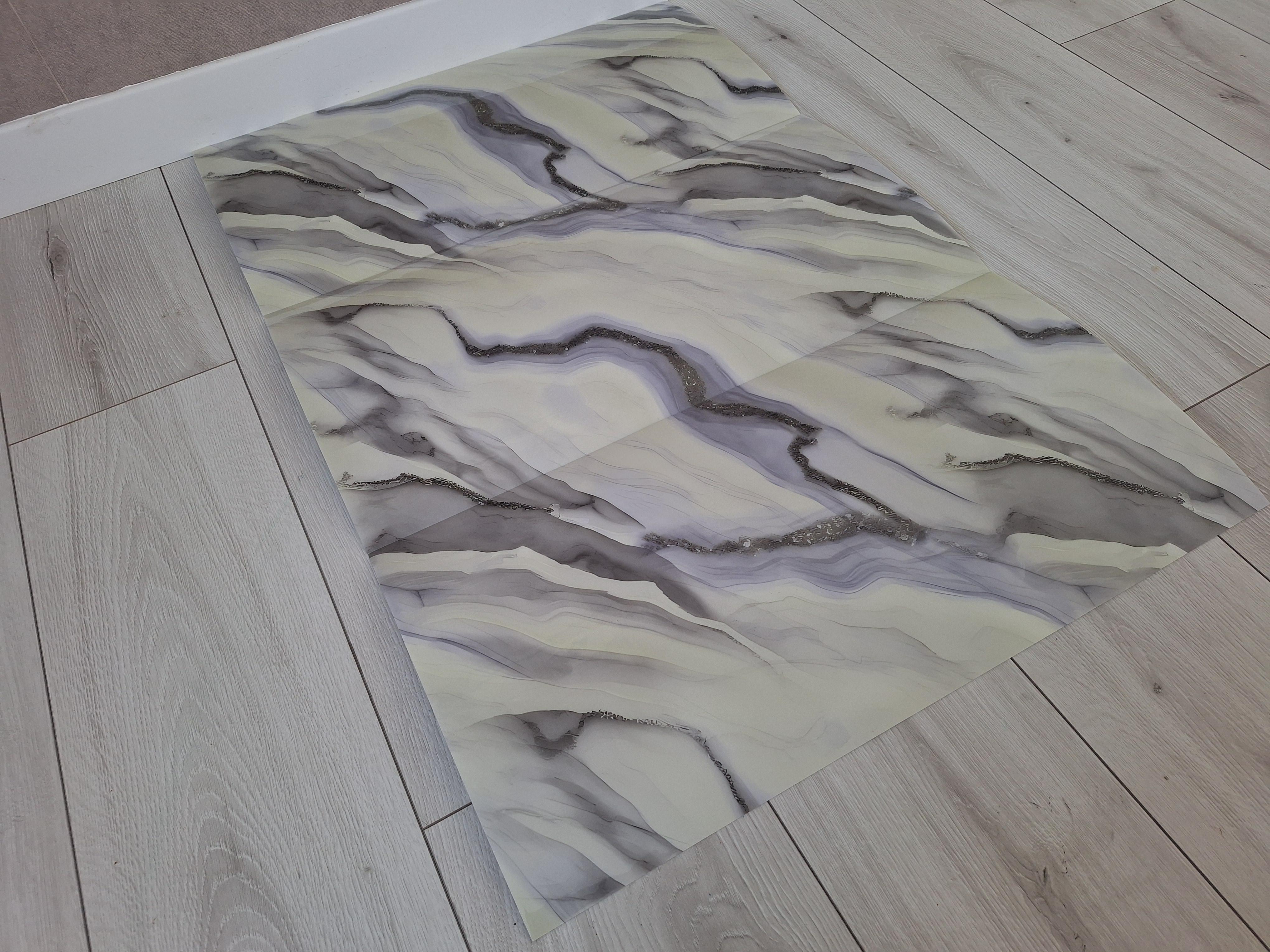 Плитка-самоклейка вінілова мармур 600х300х2 мм (F031)