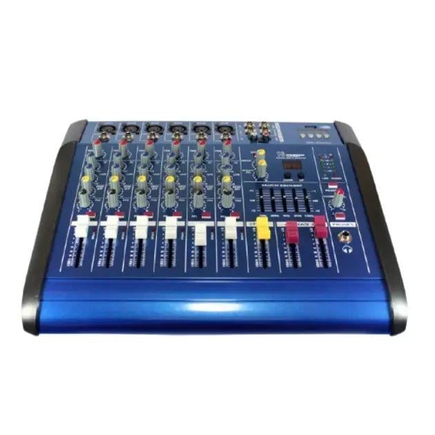 Мікшер аудіо 7-и канальний Mixer BT 6300D активний 100 Гц-20 кГц 2 А 230 В/50 Гц (opt-103662)