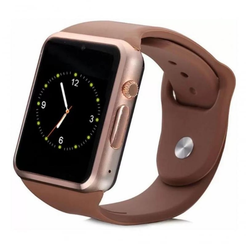 Смарт-годинник Smart Watch A1 Bluetooth з слотом під sim-карту 400 mAh Gold (tf4618) - фото 3