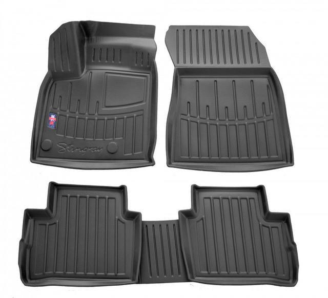 Килимки в салон з бортами Stingray для Nissan Qashqai J12 2021- рр. (5014125)