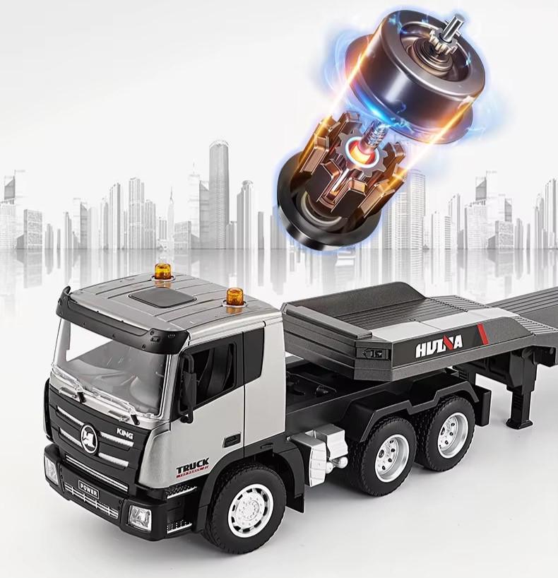 Вантажівка на радіокеруванні з причепом Huina - фото 4