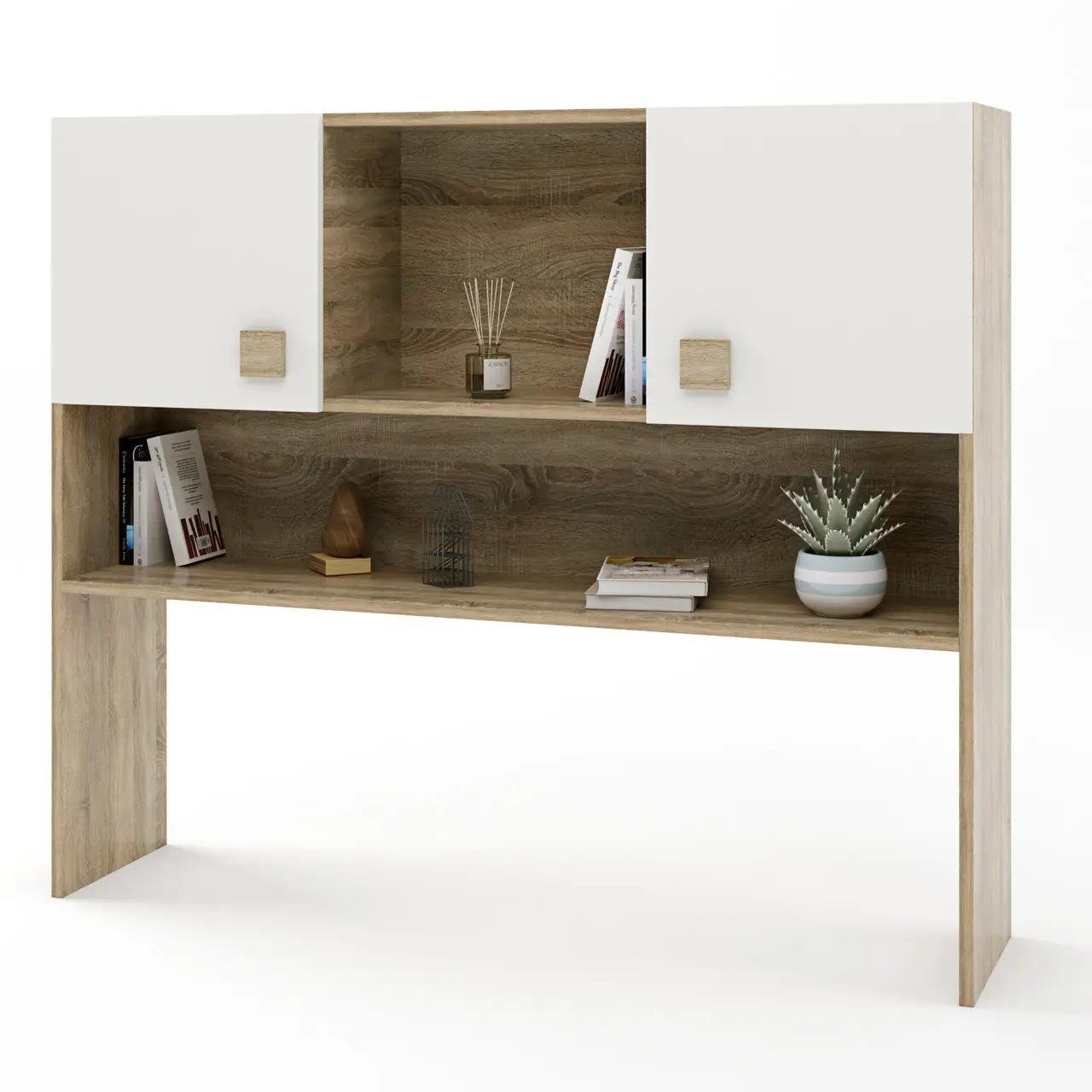 Спальня детская Эверест Соната Комплект 9 модульная 3 элемента Дуб сонома/Белый (DTM-2594) - фото 4