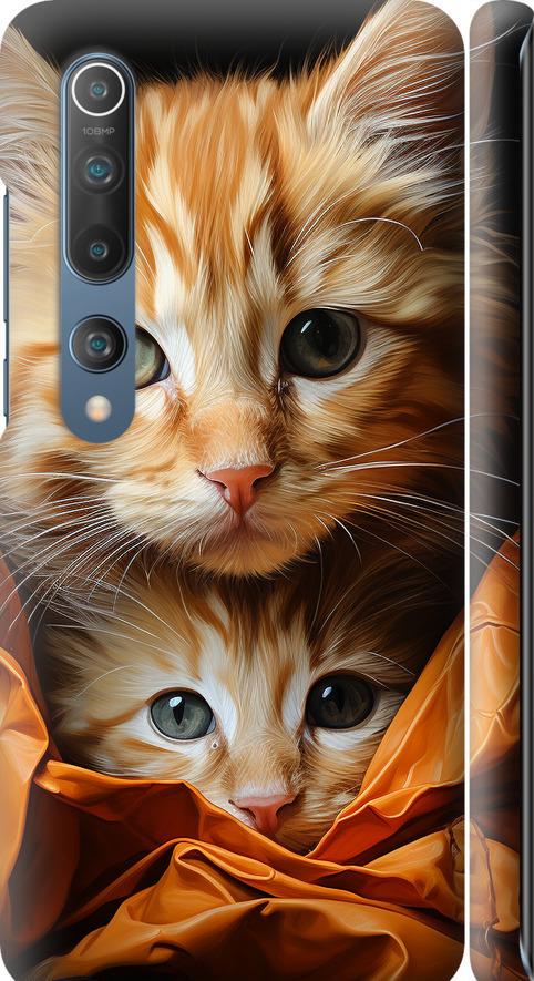 Чехол на Xiaomi Mi 10 Котики 2 (5664m-1860-42517)