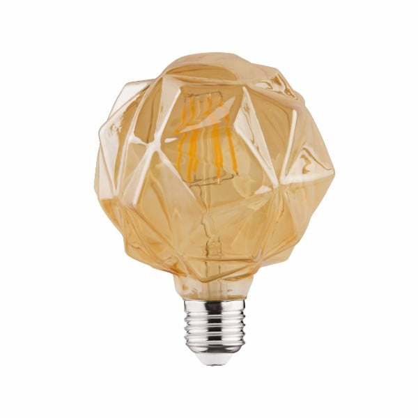 Лампа светодиодная (ретро) Horoz Electric RUSTIC CRYSTAL-4 4W Filament led 2200К E27