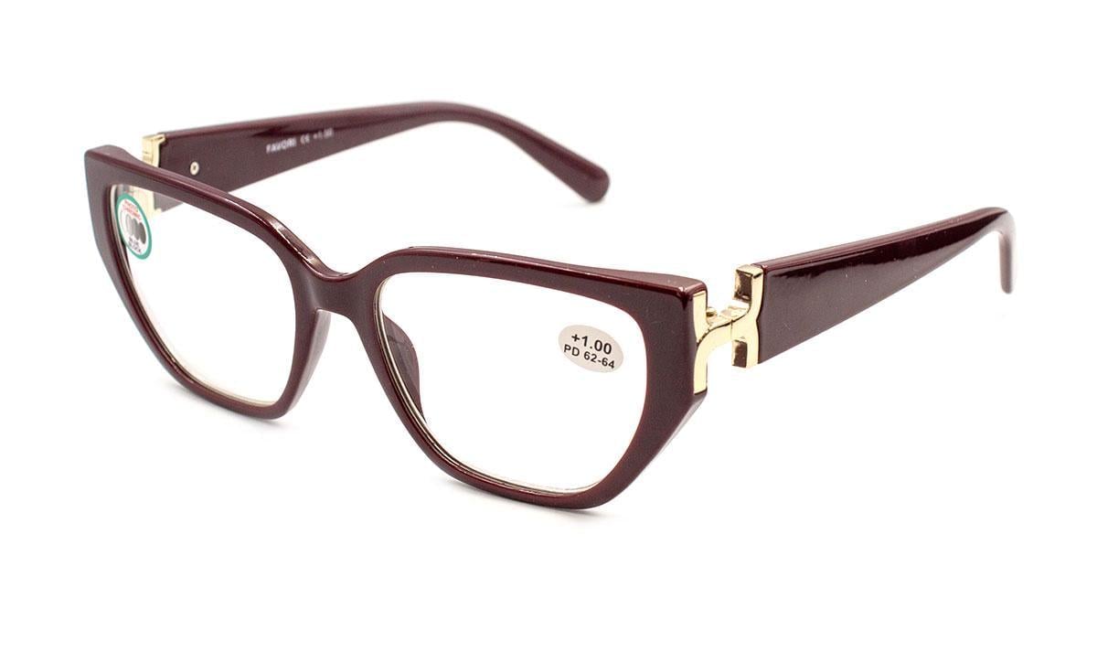 Окуляри для зору в пластиковій оправі Favori 25706-C2 ФХС +2,50