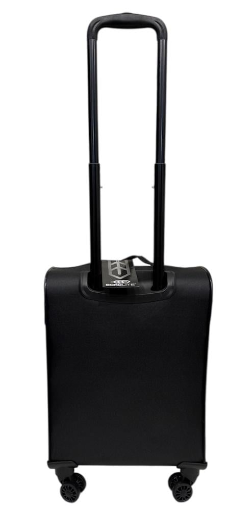 Валіза маленька ручна поклажа Bordlite JB2068 поліестер S Чорний - фото 3 Валіза маленька ручна поклажа Bordlite JB2068 поліестер S Чорний - фото 3
