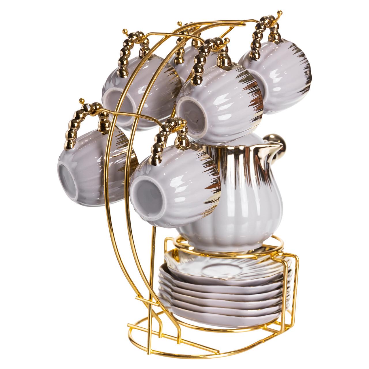 Набір для кави по-турецьки порцеляновий Confidence на 6 персон (FM-JJ-4) - фото 2 Набір для кави по-турецьки порцеляновий Confidence на 6 персон (FM-JJ-4) - фото 2