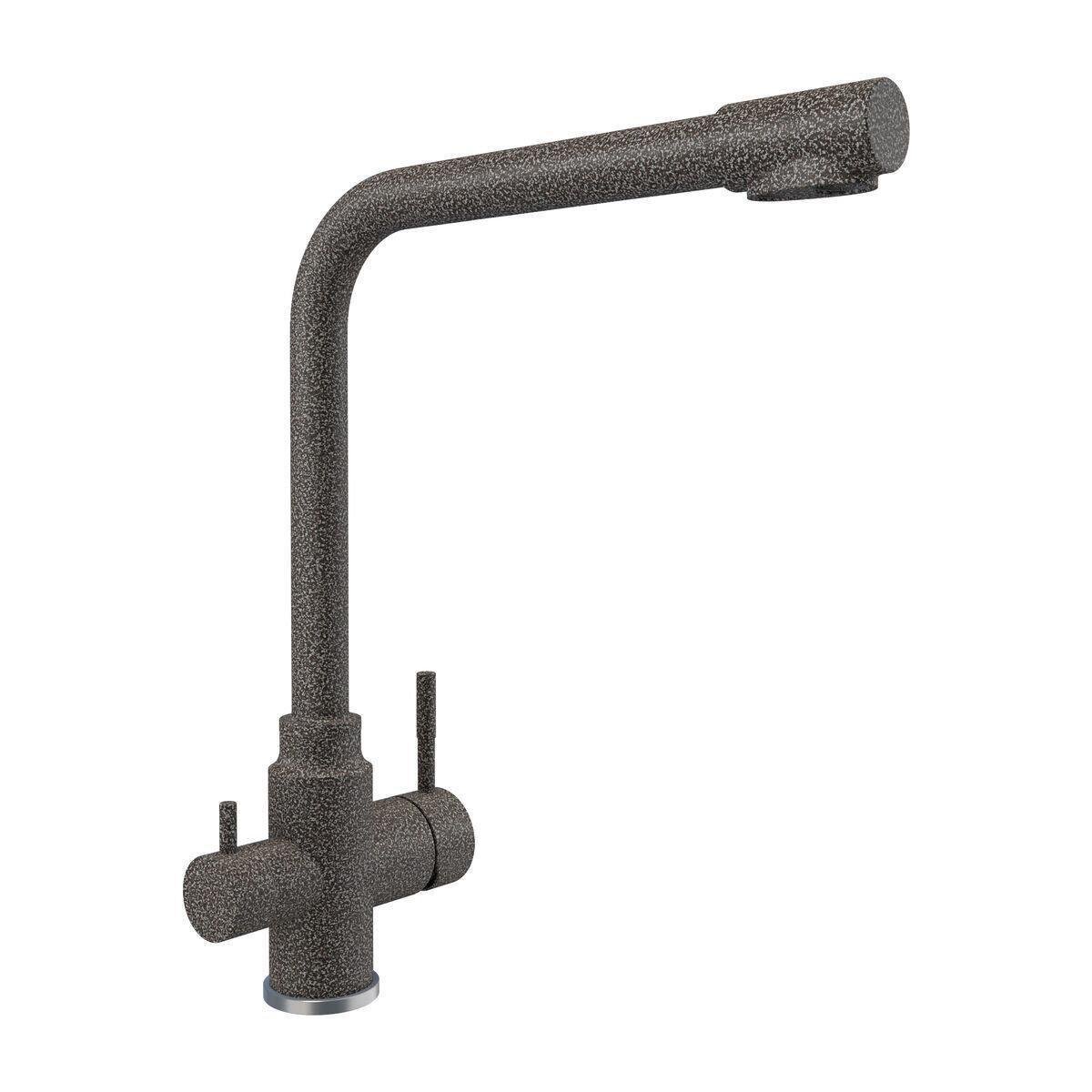 Смеситель для кухни под фильтр Platinum KT 8201/8626 двухрычажный микс (PLTM-SP000033433)