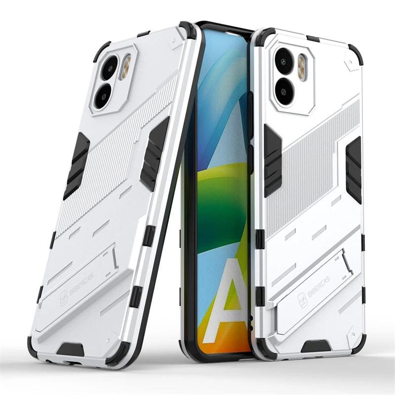 Защитный чехол BIBERCAS для Xiaomi Redmi A1 (с подставкой) White (31158-29)