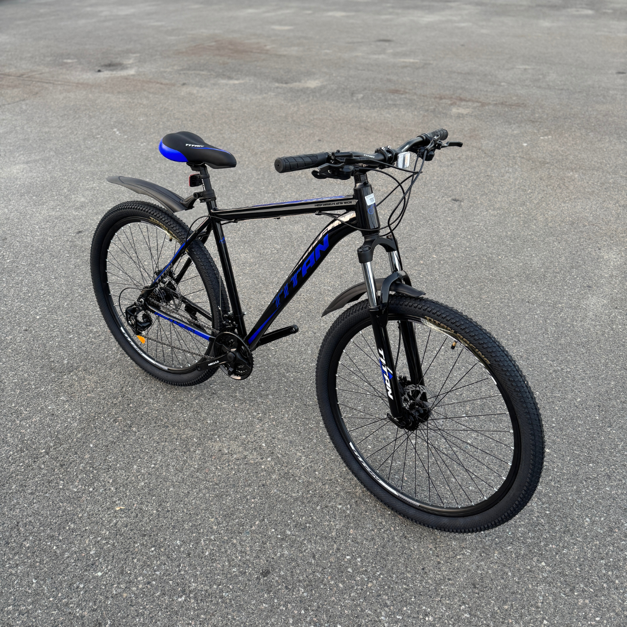 Найнер алюмінієвий Maxus Mbike Lockout гідравлічні гальма 2025 касета 29" Чорний/Синій