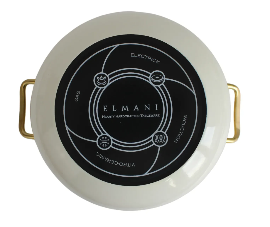 Каструля емальована BUTTERFLY Elmani з кришкою 3,8 л 20 см (763-028) - фото 2