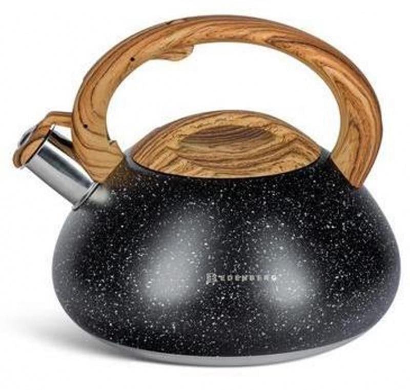 Чайник зі свистком Edenberg EB-8837 мармурове покриття та турбо ідукційне капсульне дно 3 л (EB-8837)