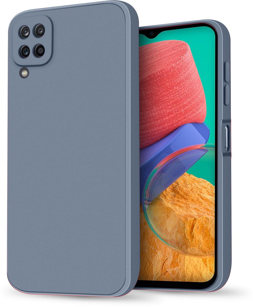 Силиконовый чехол HardCorner Samsung Galaxy M33 5G M336 (с микрофиброй) Gray Blue (34822-6D) Силиконовый чехол HardCorner Samsung Galaxy M33 5G M336 (с микрофиброй) Gray Blue (34822-6D)