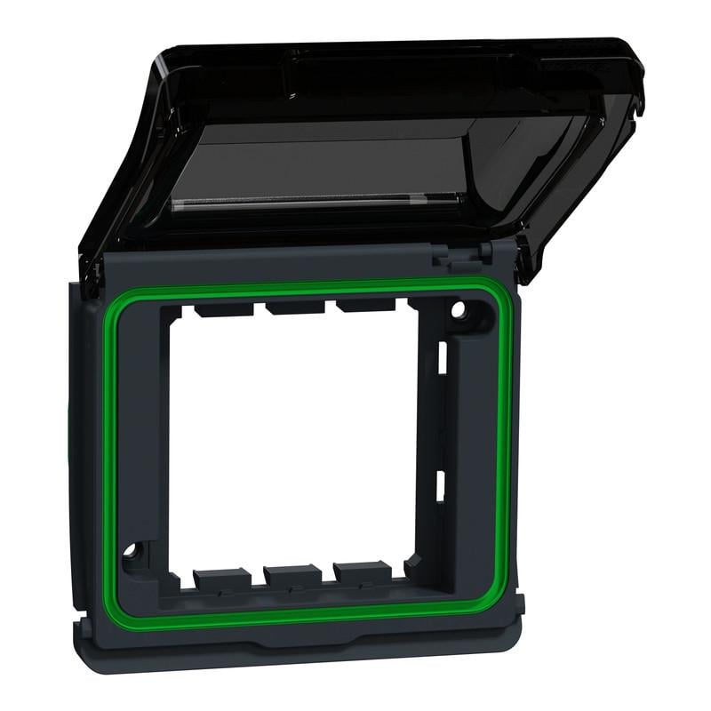 Крышка бокса Unica Schneider Electric Mureva Styl IP55 Черный (MUR35110)