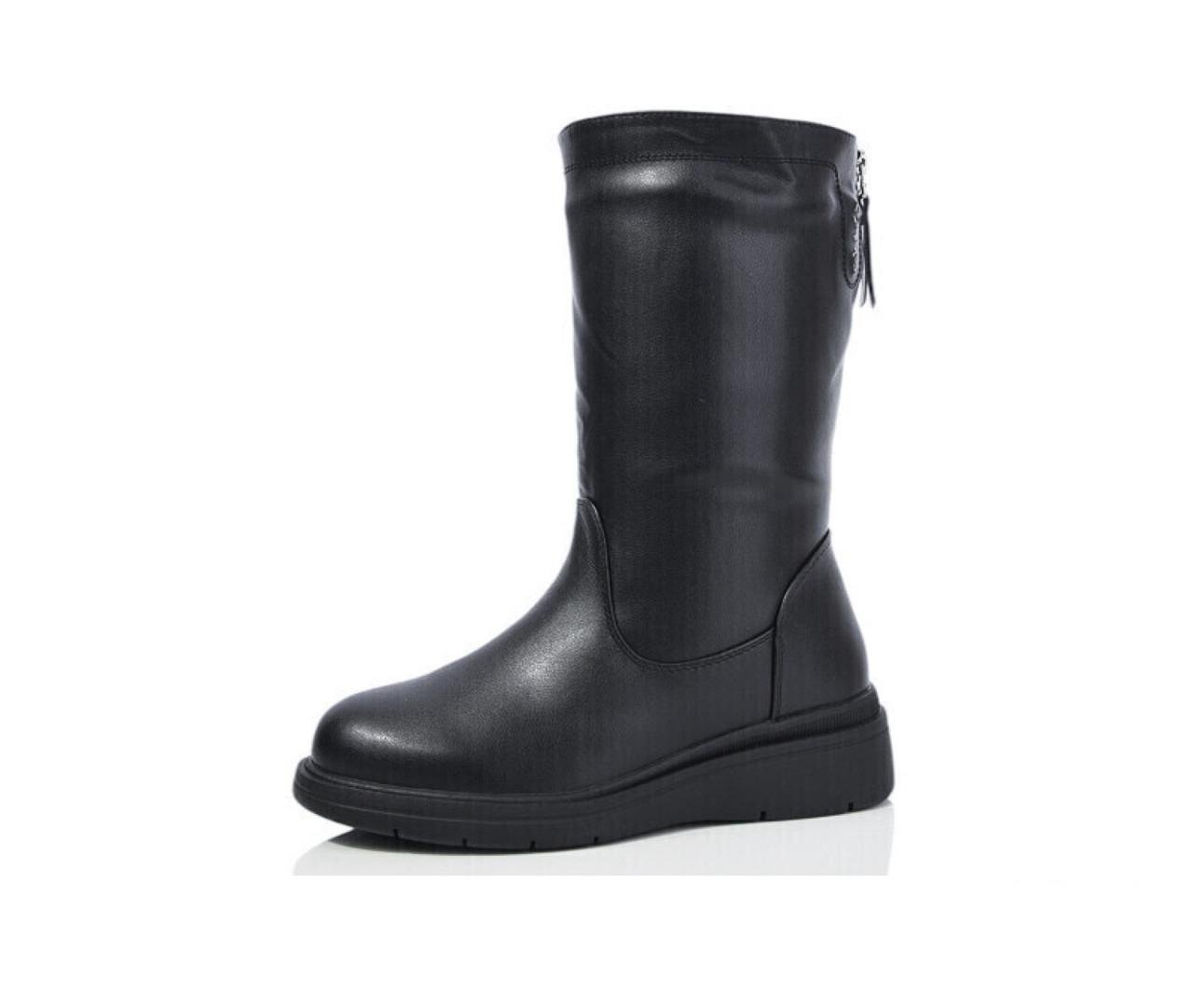 Сапоги зимние женские Yimeili Y212121/38 р. 38 Черный