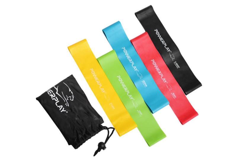 Набір стрічок-еспандерів PowerPlay 4113 5 шт. Multicolored - фото 2 Набір стрічок-еспандерів PowerPlay 4113 5 шт. Multicolored - фото 2