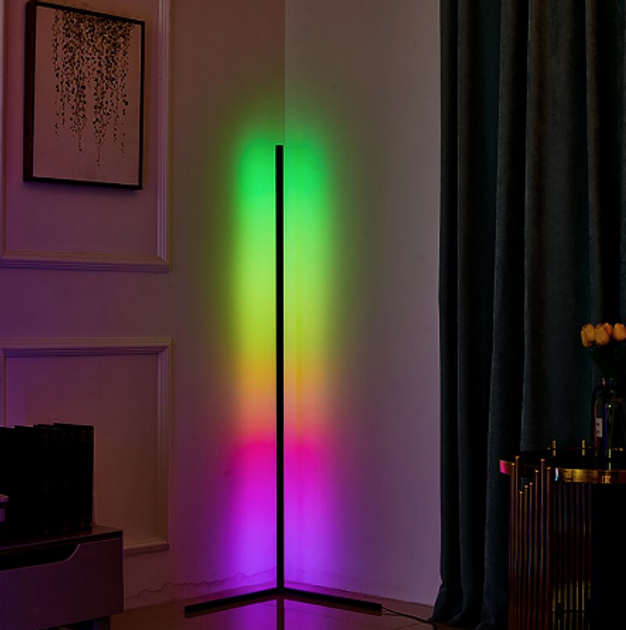 Торшер LED светодиодный с регулировкой яркости RGB 20W (UK30)