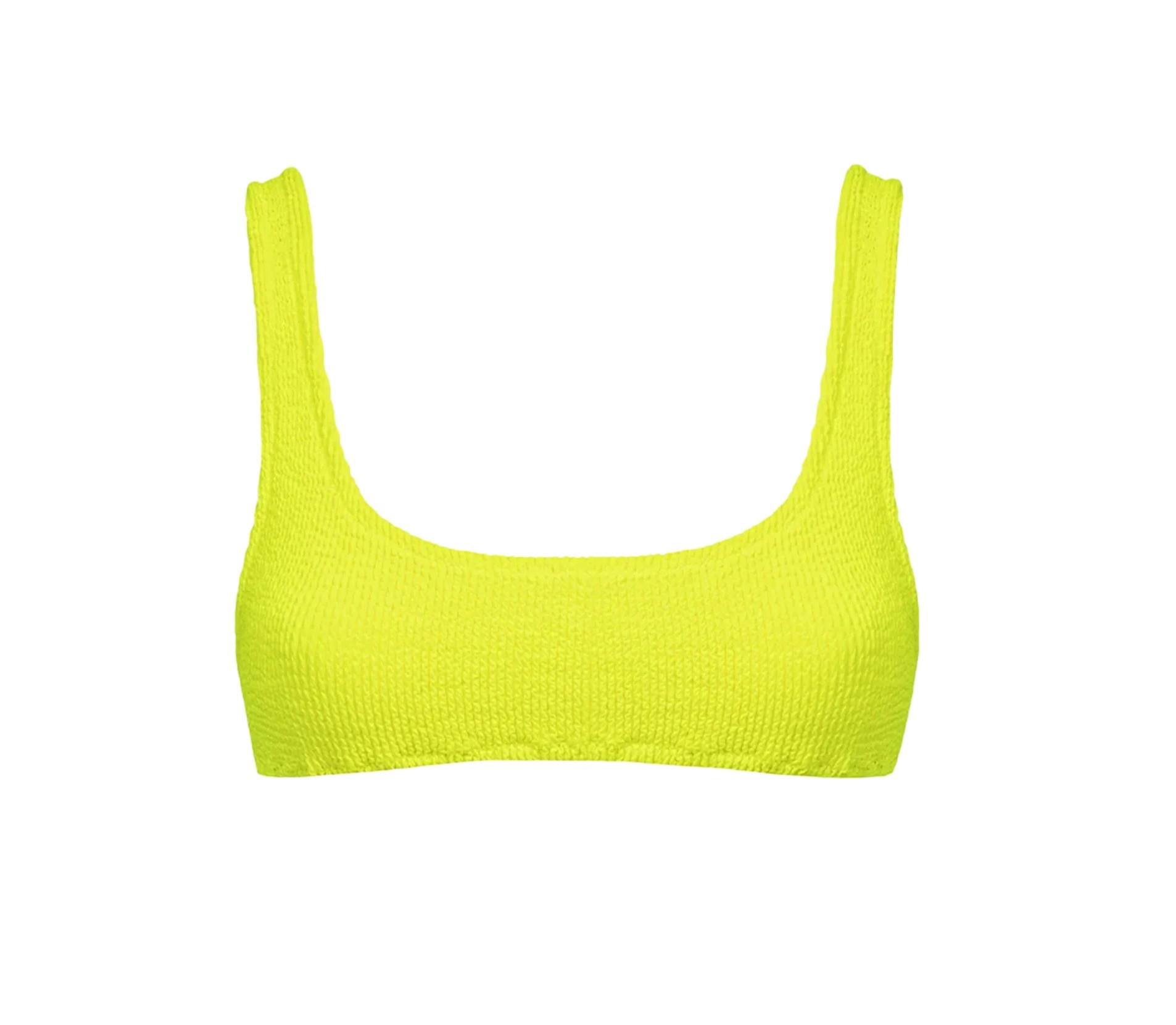 Верх от купальника MC2 Saint Barth S/M Желтый (NAIM002-crink25)