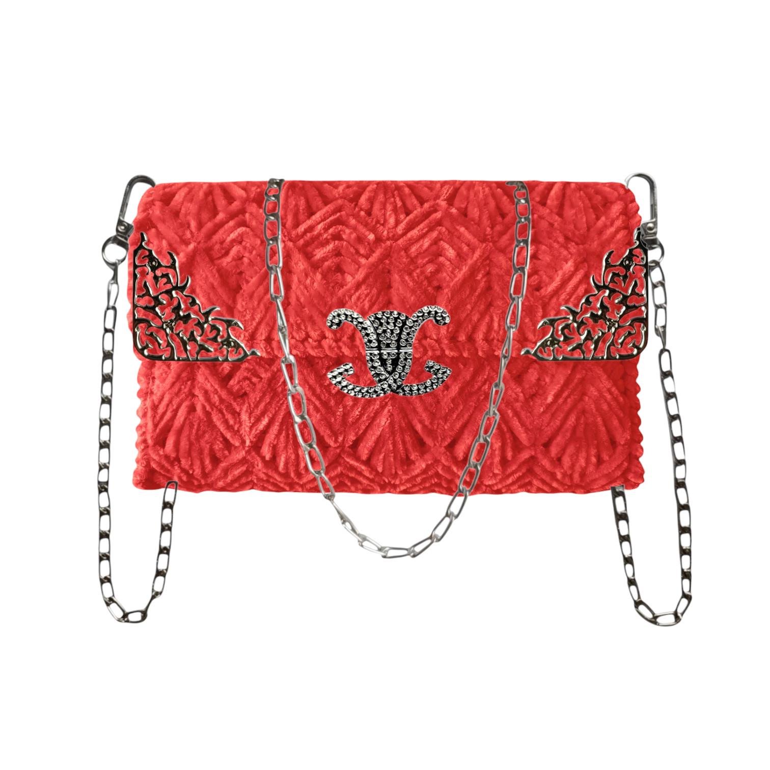 Набор для создания сумки из пластиковой канвы Серебряная лилия с нитками Красный (1596-11) - фото 7 Набор для создания сумки из пластиковой канвы Серебряная лилия с нитками Красный (1596-11) - фото 7