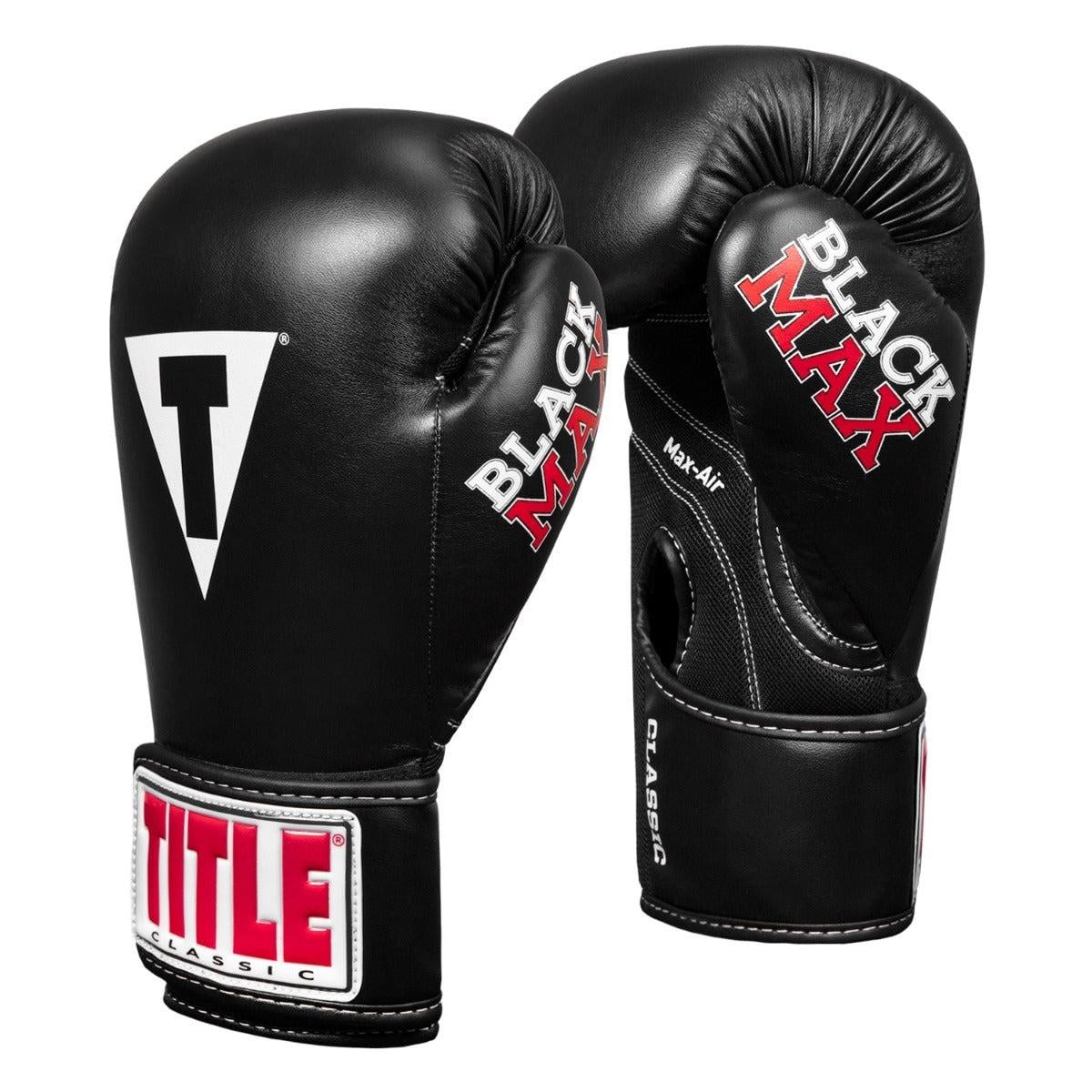 Боксерські рукавички TITLE Classic Black Max 14 oz Black (CBMBG2 14 BK) Боксерські рукавички TITLE Classic Black Max 14 oz Black (CBMBG2 14 BK)