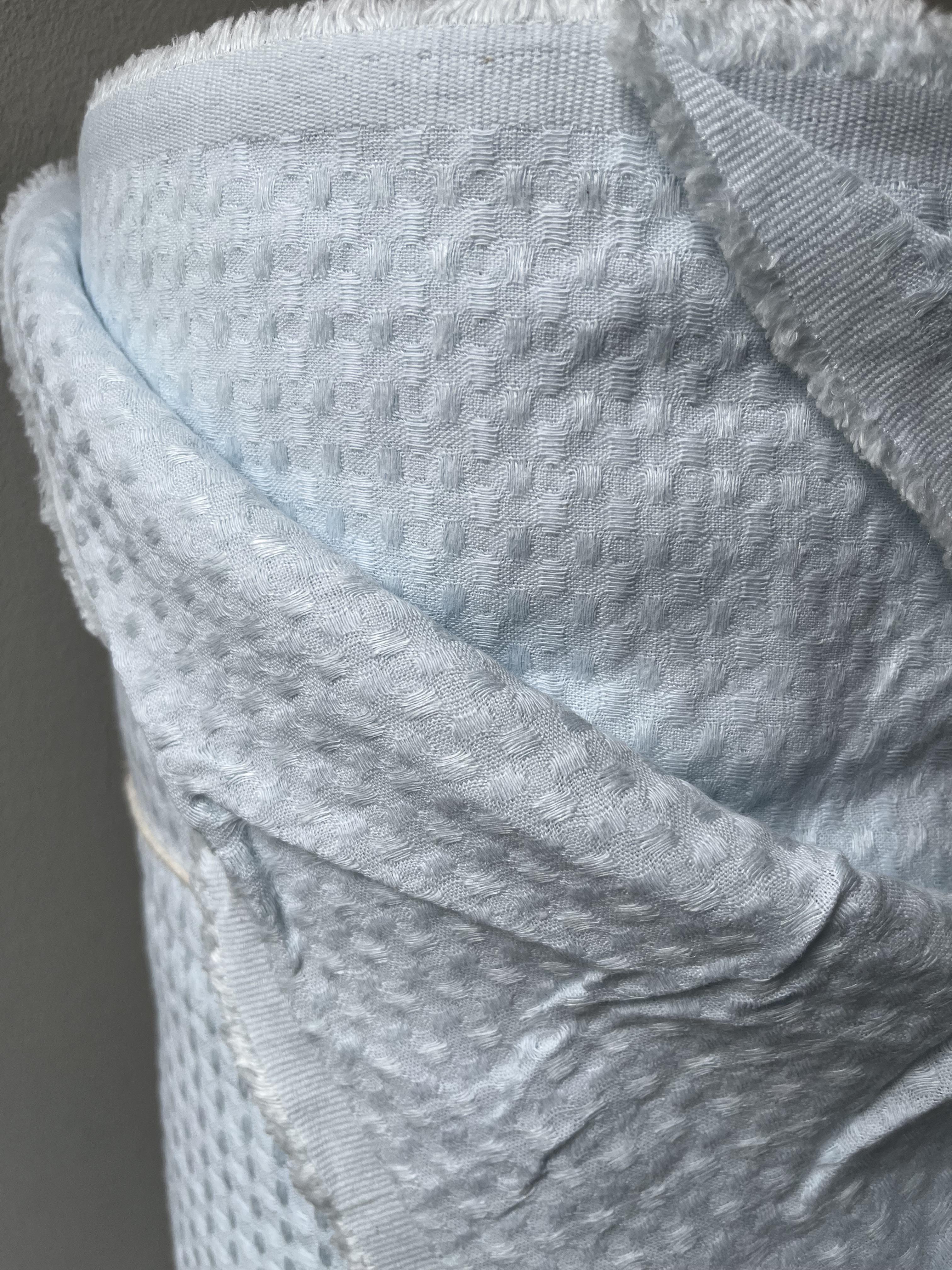 Ткань Linen Plus CRASH EFFECT 54% лен 46% хлопок 200 см Светло-голубой (415-1431MZ) - фото 4 Ткань Linen Plus CRASH EFFECT 54% лен 46% хлопок 200 см Светло-голубой (415-1431MZ) - фото 4