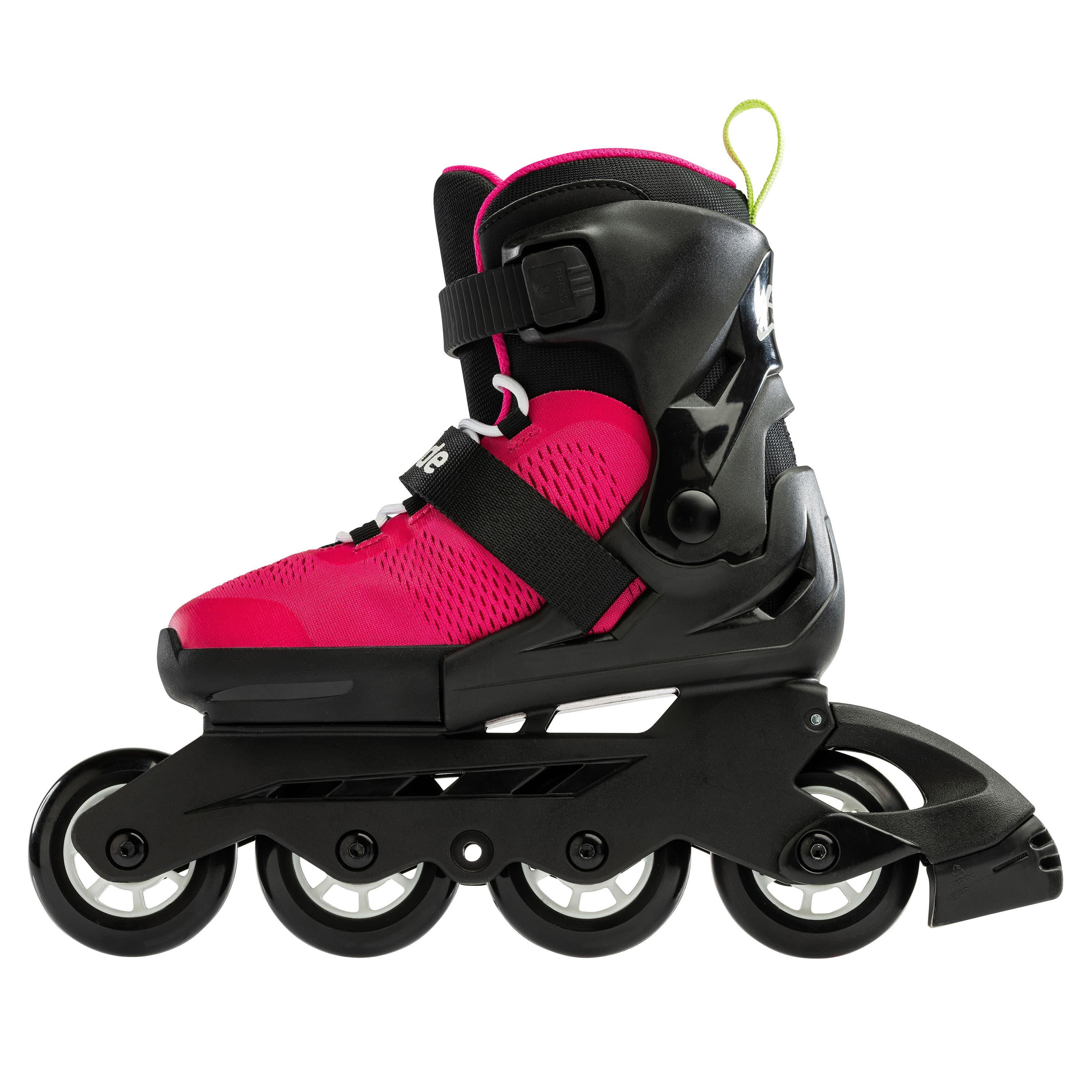 Ролики детские Rollerblade Microblade р. 28-32 Черно-розовый - фото 4 Ролики детские Rollerblade Microblade р. 28-32 Черно-розовый - фото 4