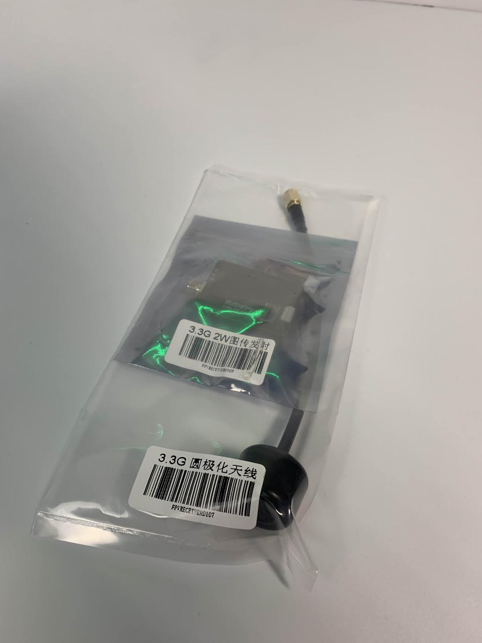 Видеопередатчик RushFPV VTX 3.3G VTX и антенна 2W (24144649) - фото 2