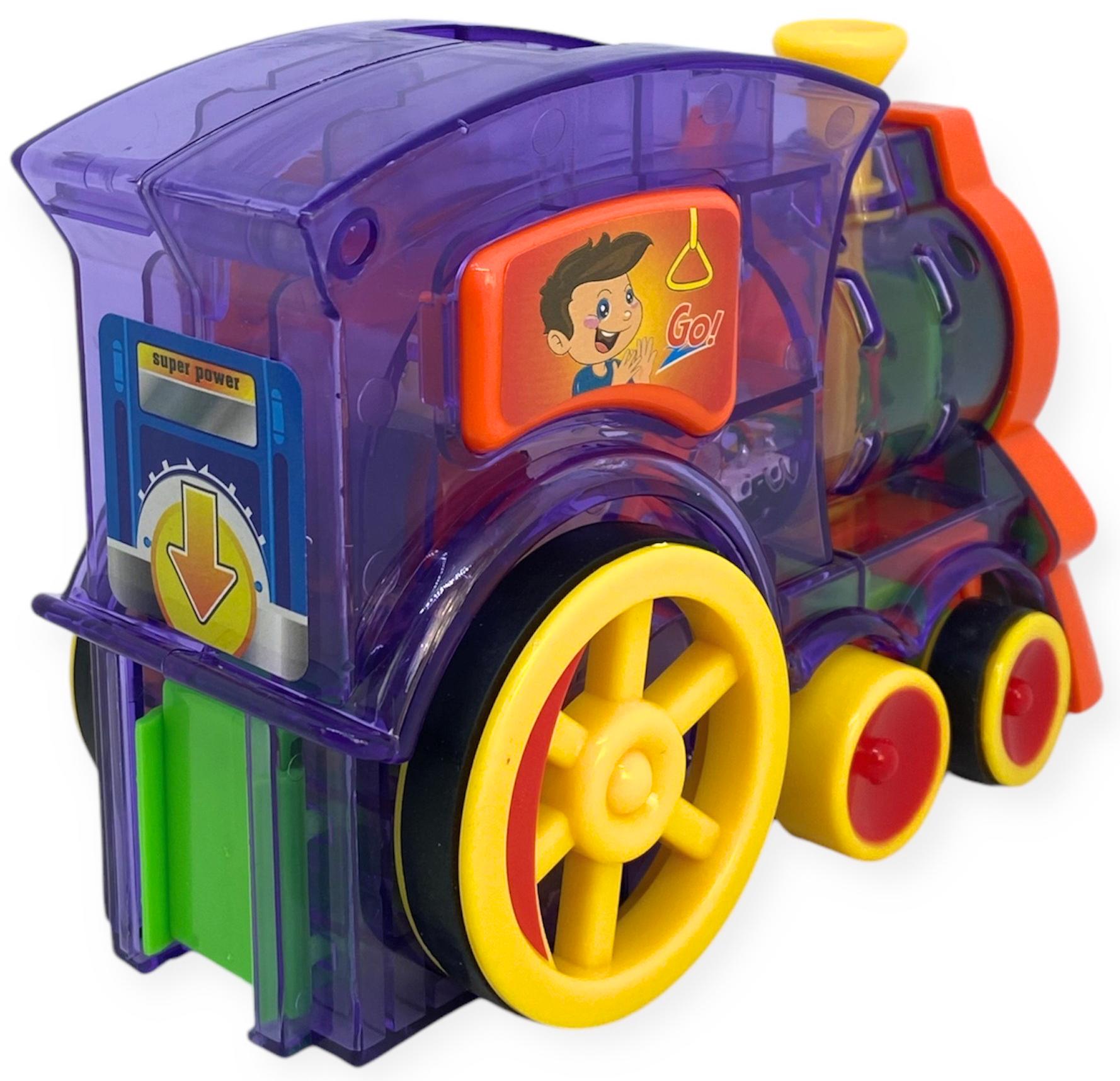 Развивающая игрушка Паровозик из домино со светом и звуками (00432) - фото 4 Развивающая игрушка Паровозик из домино со светом и звуками (00432) - фото 4