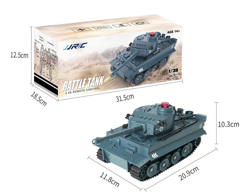 Танк JJRC Q85 1:30 Battle Dark Blue (53277) - фото 4