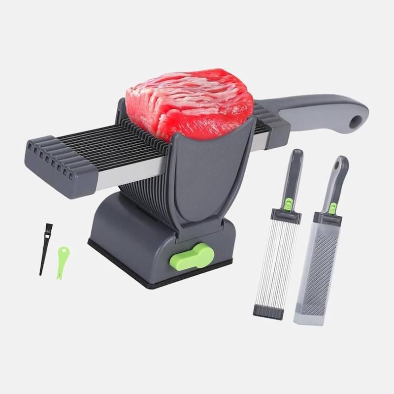 Слайсер ручной Slicer Cutter для мяса для тонкой нарезки и соломки