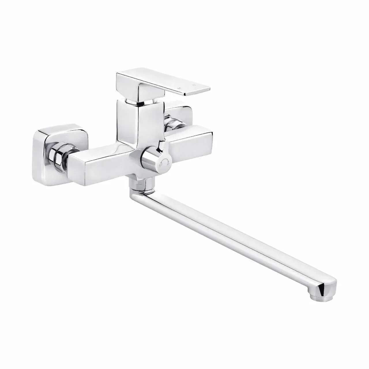 Смеситель для ванны Perla Kevin длинный гусак (PBZ6209/31488336)