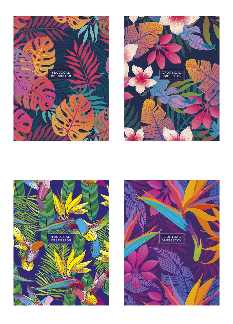 Комплект школьных общих тетрадей Школярик А5 48 л. в линейку 4 шт. (5201 4823088203912)