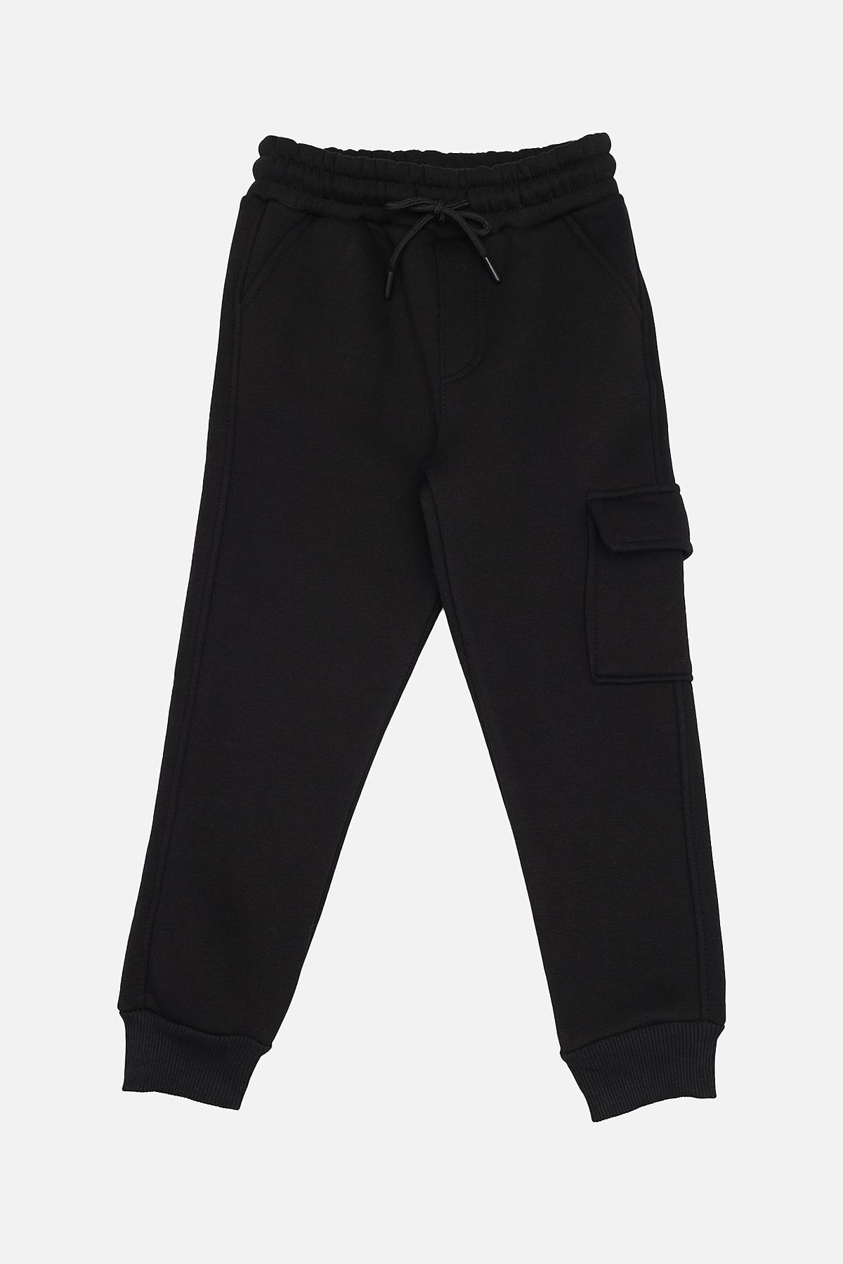 Брюки спортивные для мальчика 110 см Черный (ЦБ-00284802) Брюки спортивные для мальчика 110 см Черный (ЦБ-00284802)