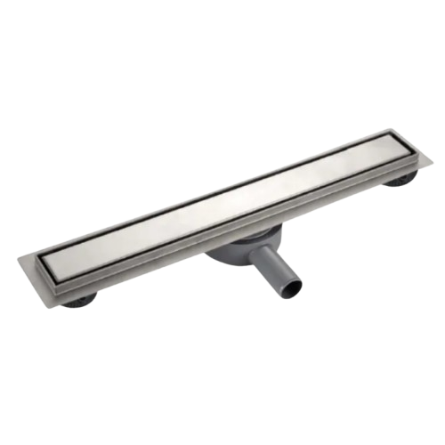 Трап для душа линейный Koer FD29-70x400 нержавеющая сталь 400×70 мм с комбинированным гидрозатвором под плитку (AC0623)