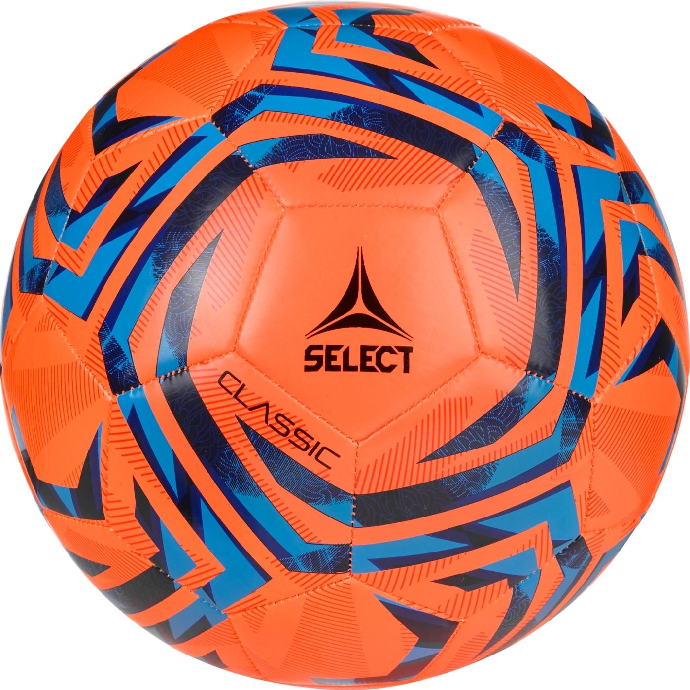 Футбольный мяч Select CLASSIC V25 р. 4 Оранжево-синий (099489-662)