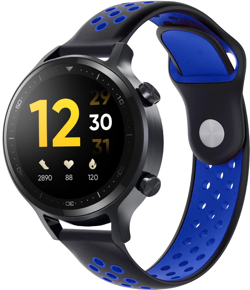 Ремінець Sport для Realme Watch S Black Blue (26159-43)